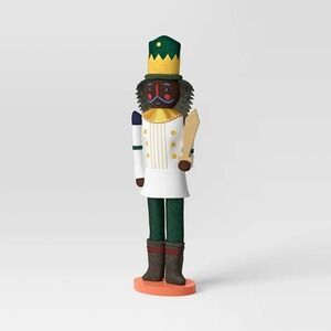 Wondershop Plush Nutcracker Christmas Decor 18.5in Soldier w Sword NEW